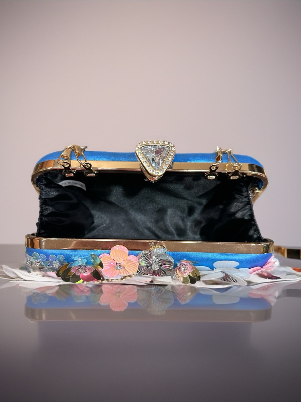 Floral🌸Embellished Handbag - Picture 4 of 5